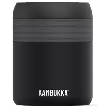 Ланчбокс с вакуумной изоляцией 600 мл Kambukka Bora чёрный