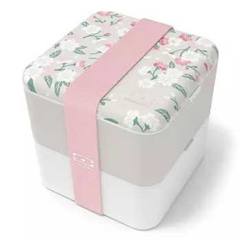 Ланч-бокс Monbento MB Square sakura grey