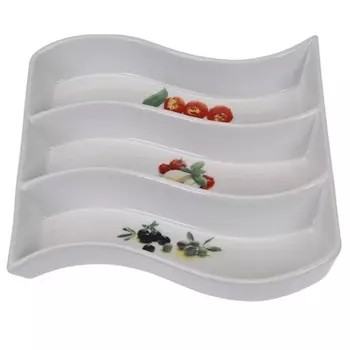 Менажница керамическая Excellent Houseware Средиземноморье в ассортименте
