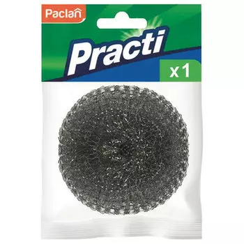 Металлическая мочалка Paclan Spiro