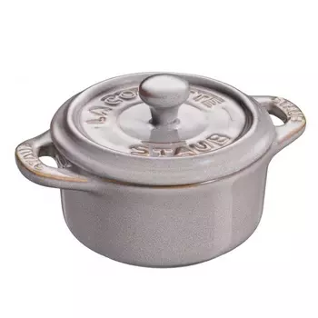 Мини-кокот керамический Staub Ceramique 200 мл серый