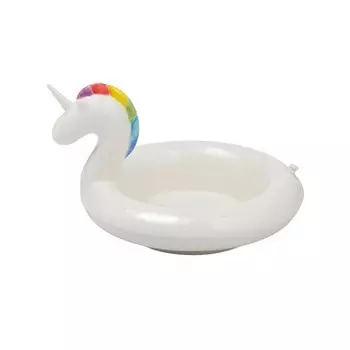 Миска сервировочная керамическая Doiy Floatie Unicorn