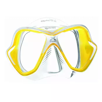 Маска Для Плавания Mares Liquidskin X-Vision, Цвет Прозрачный / Серый