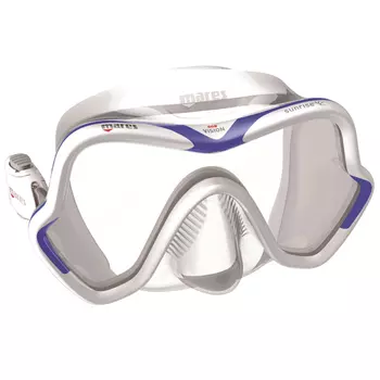 Маска Для Плавания Mares One Vision Sunrise, Для Широких Лиц - Ц.обт.черный, Ц.р.чёрно-Красный