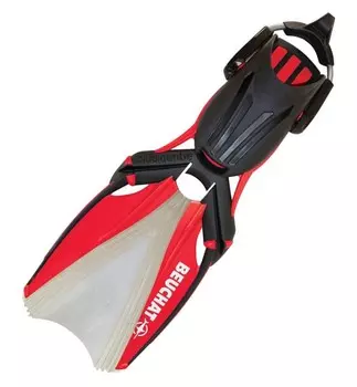 Ласты Beuchat Aquabionic, M/l, Красн.