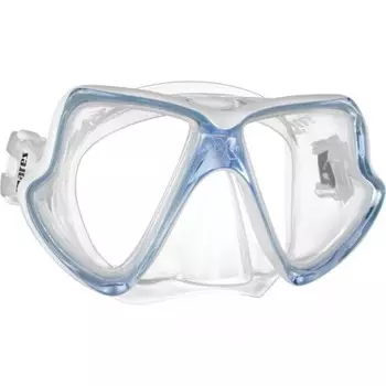 Маска Для Плавания Детская Mares X-Vision Mid,, Цвет Прозрачный / Белый-Голубой
