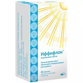 Иффифлок таблетки п/о плен. 100мг 30шт