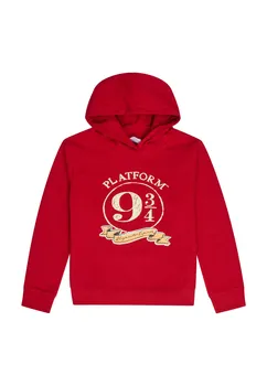 Пуловер ONOMATO! mit Kapuze Harry Potter Platform 9, красный