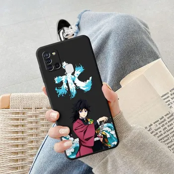 Чехол для телефона с аниме Kurama Demon Slayer для Samsung Galaxy A03 Core A04 A02s A10s A70 A54 A34 A02 A01 A20e A50 A40 A03s Samsung A10