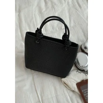 Fashion Women Handheld Bag Advanced Red Wedding Bag Retro Leisure Bucket Bag Korean Style Shoulder Bags Versatile Crossbody Bags