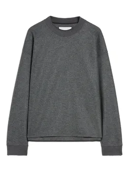 Шерстяной джемпер JIL SANDER, серый