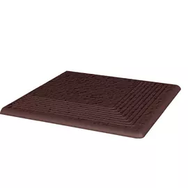 Natural Brown Duro ступень угловая структ 30х30 мм/10 шт.