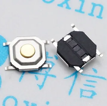 Сенсорный выключатель SMD4, водонепроницаемый, 4*4*1,5 мм, 4*4*1,5 кнопки SMD