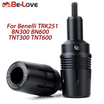 Слайдеры рамы мотоцикла для Benelli 502C TRK251 BN300 TNT300 BN600 TNT600 Leoncino 500, защита от падения, защита от ударов