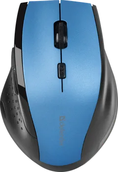 Мышь беспроводная Defender MM-365, 1600dpi, оптическая светодиодная, USB, синий (52366)