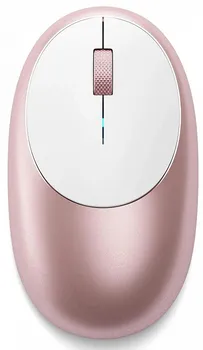Мышь беспроводная Satechi M1 Bluetooth Wireless Mouse, оптическая лазерная, Bluetooth, розовое золото (ST-ABTCMR)