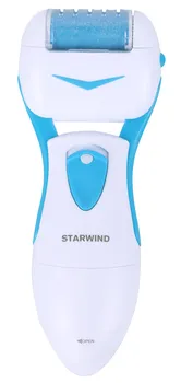 Электрическая роликовая пилка Starwind SBS 2014, насадок 2шт., белый/голубой (SBS 2014)