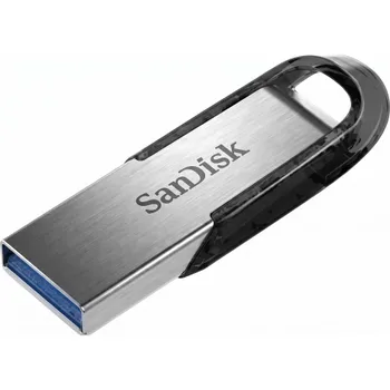 Флешка SanDisk Ultra Flair 128GB (SDCZ73-128G-G46) USB 3.0 черный/серебристый