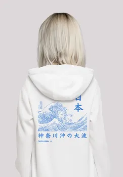 Толстовка F4NT4STIC "Kanagawa Wave Japan", толстовка, теплая, удобная, белый