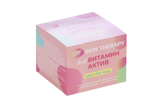 Крем SPF Skin Therapy А+Е Витамин актив д/лица, 50 мл
