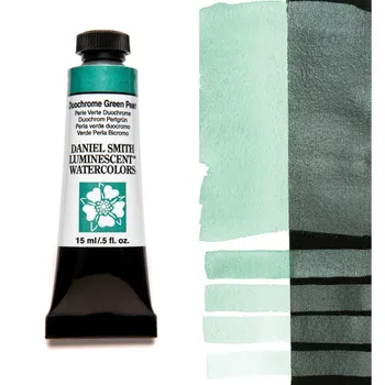 Акварель Daniel Smith в тубе 15 мл Зеленая перламутровая/Duochrome Green Pearl