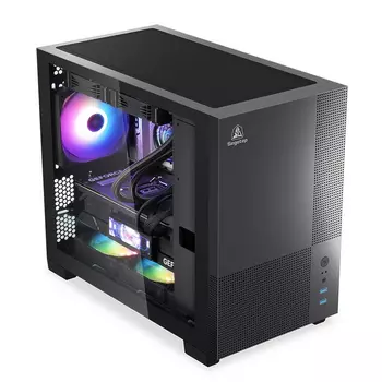 Корпус Segotep Memphis-S, mATX, Mini-Tower, 2xUSB 3.0, черный, без БП (Memphis-S black)