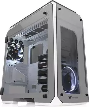 Корпус Thermaltake View 71 Tempered Glass Snow Edition, EATX, Full-Tower, 2xUSB 3.0, белый, без БП (CA-1I7-00F6WN-00)