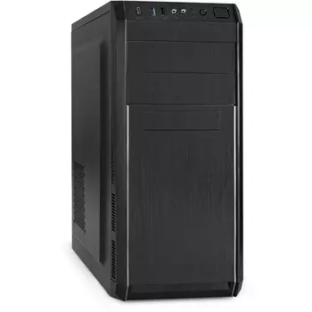 Корпус ExeGate XP-334UC-XP350, ATX, Midi-Tower, USB 3.0, USB Type-C, черный, 350 Вт (EX287366RUS)