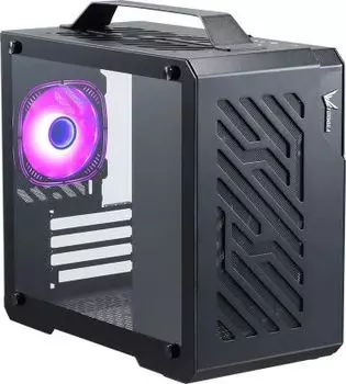 Корпус Formula V Air Cube G3, mATX, Mini-Tower, USB 3.0, USB Type-C, RGB подсветка, черный, без БП (AIR CUBE G3 B)