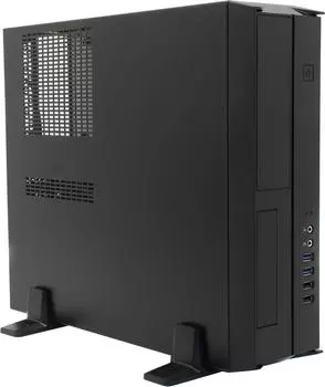 Корпус INWIN BL067BL, mATX, Slim-Desktop, 2xUSB 3.0, черный, 300 Вт (6143980)