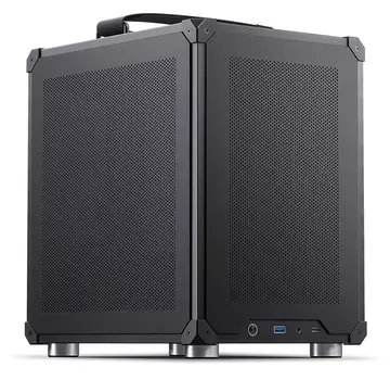 Корпус JONSBO C6 Handle, mATX, Mini-Tower, USB 3.0, USB Type-C, черный, без БП (JONSBO C6 Handle Black)