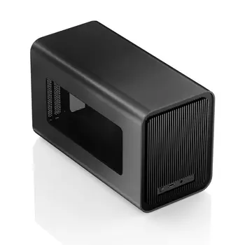 Корпус JONSBO V11, Mini-ITX, Small Tower, USB 3.0, USB Type-C, черный, без БП