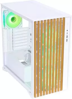 Корпус Formula V TIMBERLINE T0, ATX, Midi-Tower, 2xUSB 3.0, USB Type-C, RGB подсветка, белый, без БП (TIMBERLINE T0 White)