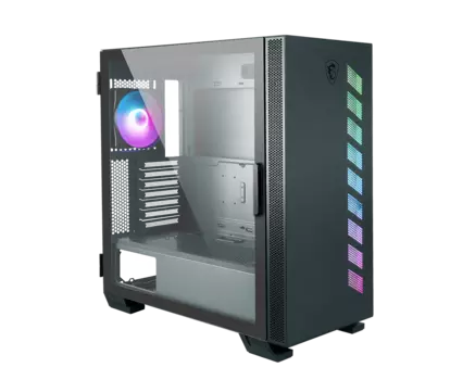 Корпус MSI MAG VAMPIRIC 300R MIDNIGHT GREEN, EATX, Midi-Tower, 2xUSB 3.2, USB Type-C, RGB подсветка, зеленый, без БП
