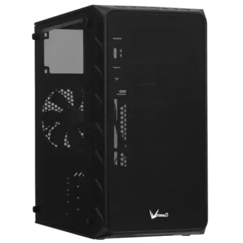Корпус Formula V Air Mesh G4, mATX, Mini-Tower, USB 3.0, черный, без БП (Air Mesh G4 Black)