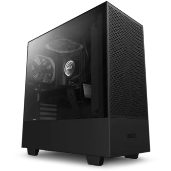 Корпус NZXT H510 Flow, ATX, Midi-Tower, USB 3.2, USB Type-C, черный, Без БП (CA-H52FB-01)