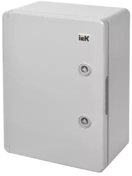 Корпус пластиковый IEK 350мм x 250мм x 150мм, IP65, УХЛ1, замок с ключом, серый (MKP93-N-352515-65)