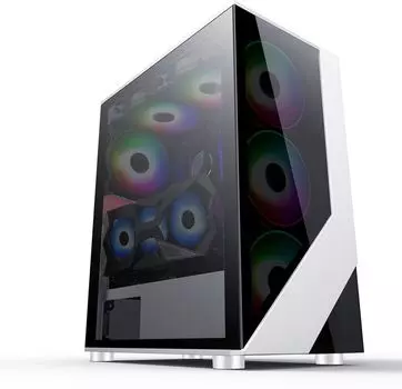 Корпус Formula V-LINE 7713, ATX, Midi-Tower, USB 3.0, RGB подсветка, белый, без БП (V-LINE 7713)