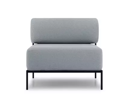 Кресло Нолан-B Textile Grey