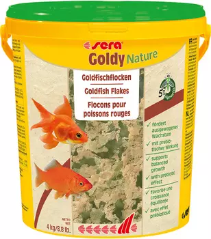 Sera Goldy Nature корм хлопья для золотых рыбок (1 л)