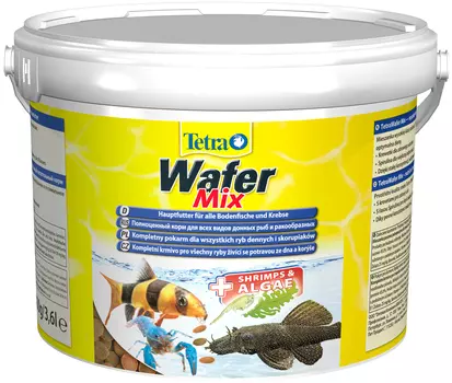 Tetra Wafer Mix корм чипсы для донных рыб и ракообразных (3,6 л)