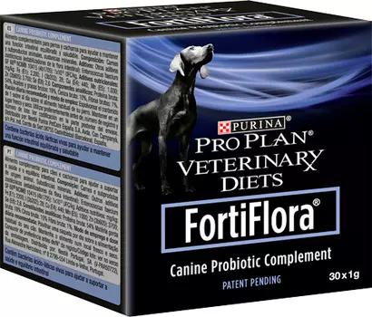Purina Veterinary Diets Fortiflora — Форти Флора кормовая добавка с пробиотиком для собак уп. 30 шт (1 шт)