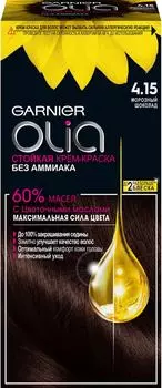 Крем-краска для волос Garnier Olia 4.15 Морозный шоколад