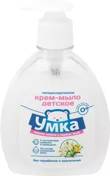Крем-мыло детское Умка с экстрактом ромашки и календулы 300мл