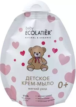 Крем-мыло Ecolatier Мягкий уход детское 0+ 250мл