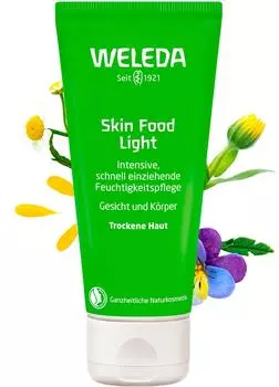Крем Weleda Skin Food Light для лица рук и тела 75мл