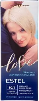 Крем-краска для волос Estel Love 10/1 Блондин серебристый