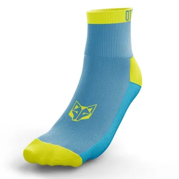 Носки Otso Multi-sport Low Cut Light Blue&Fluo Yellow, синий