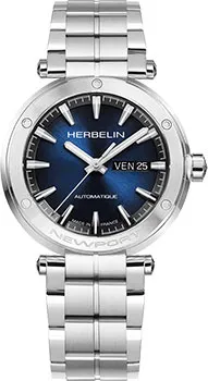 fashion наручные мужские часы Herbelin 1768B15. Коллекция Newport