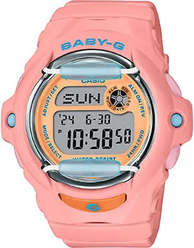 Японские наручные женские часы Casio BG-169PB-4. Коллекция Baby-G